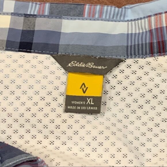 NEW Eddie Bauer Performance Nylon Mountain Long Sleeve Button Down Shirt - Picture 9 of 11